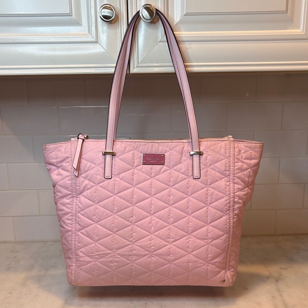 Kate Spade Bag Purse Handbag NY Wilson Road Quilted Kaylie Baby Weekend Travel